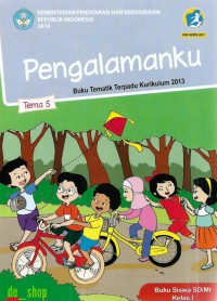 Image of Pengalamanku : Buku tematik Terpadu kelas 1 SD/MI