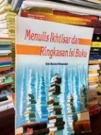 Image of Menulis Ikhtisar dan Ringkasan Isi Buku